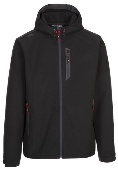 Trespass Marlon B Veste softshell homme noire