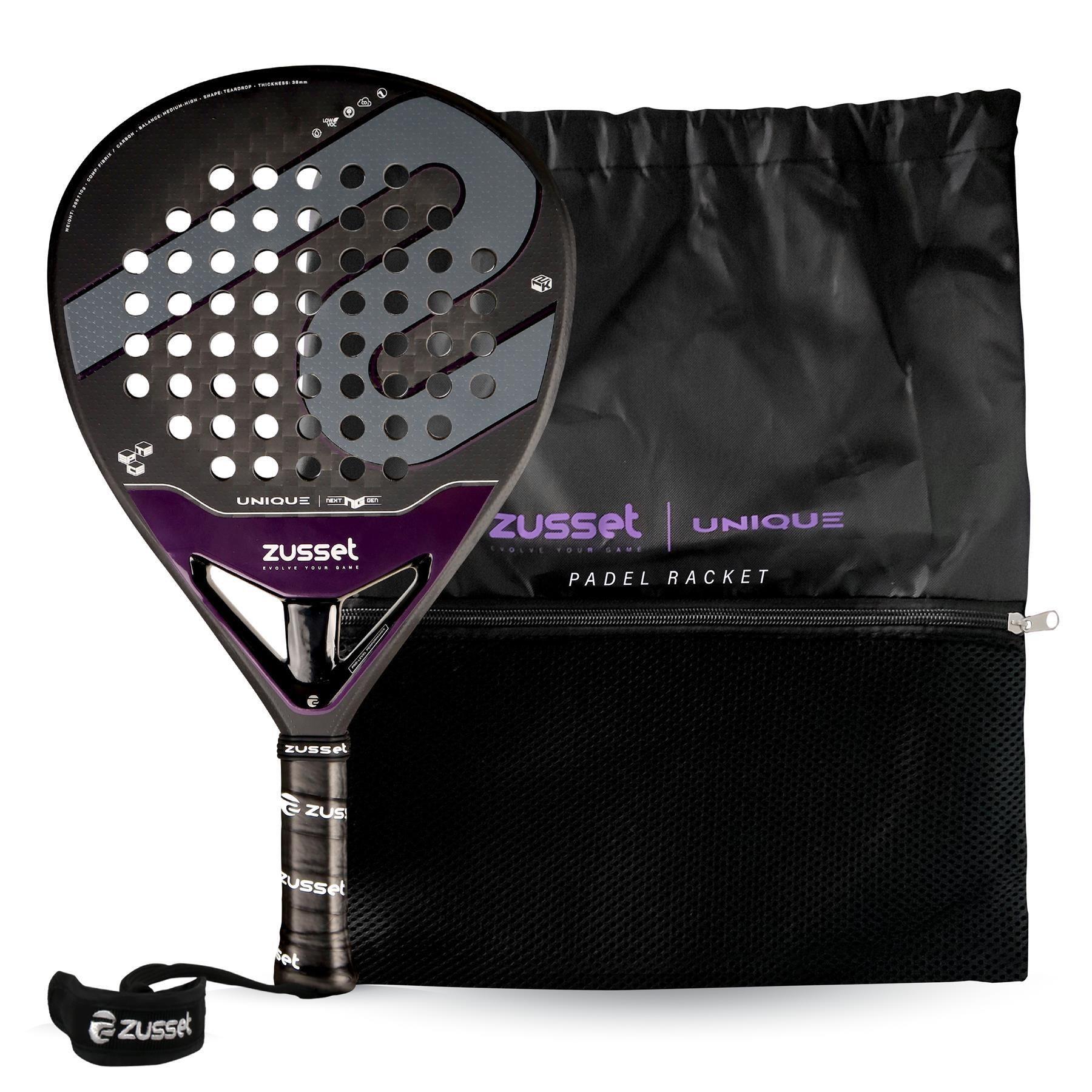 Racchetta da padel Racchetta Padel Unique 12k Carbon, Forma Goccia - Bilanciamento Medio-alto