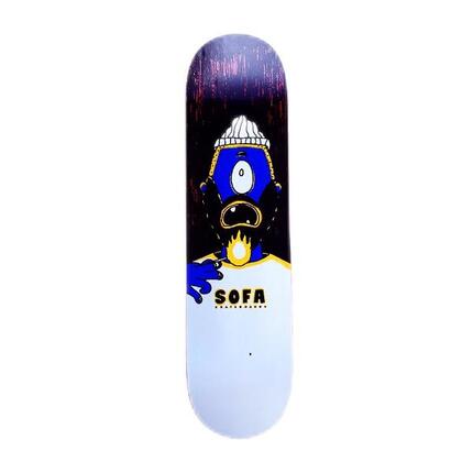 Planche de Skate – 8.125" – Fear-1 – Deck Rouge – Sofa Skateboards