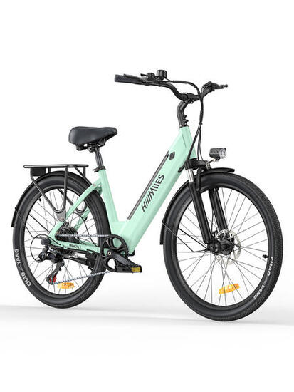 Vélo électrique de ville HillMiles MileCity1 26 pouces Shimano 7 vitesses