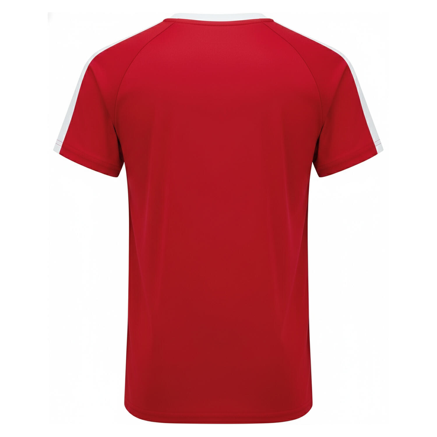 "Performance" TShirt für Kinder Schwarz/Feuerrot 2/2