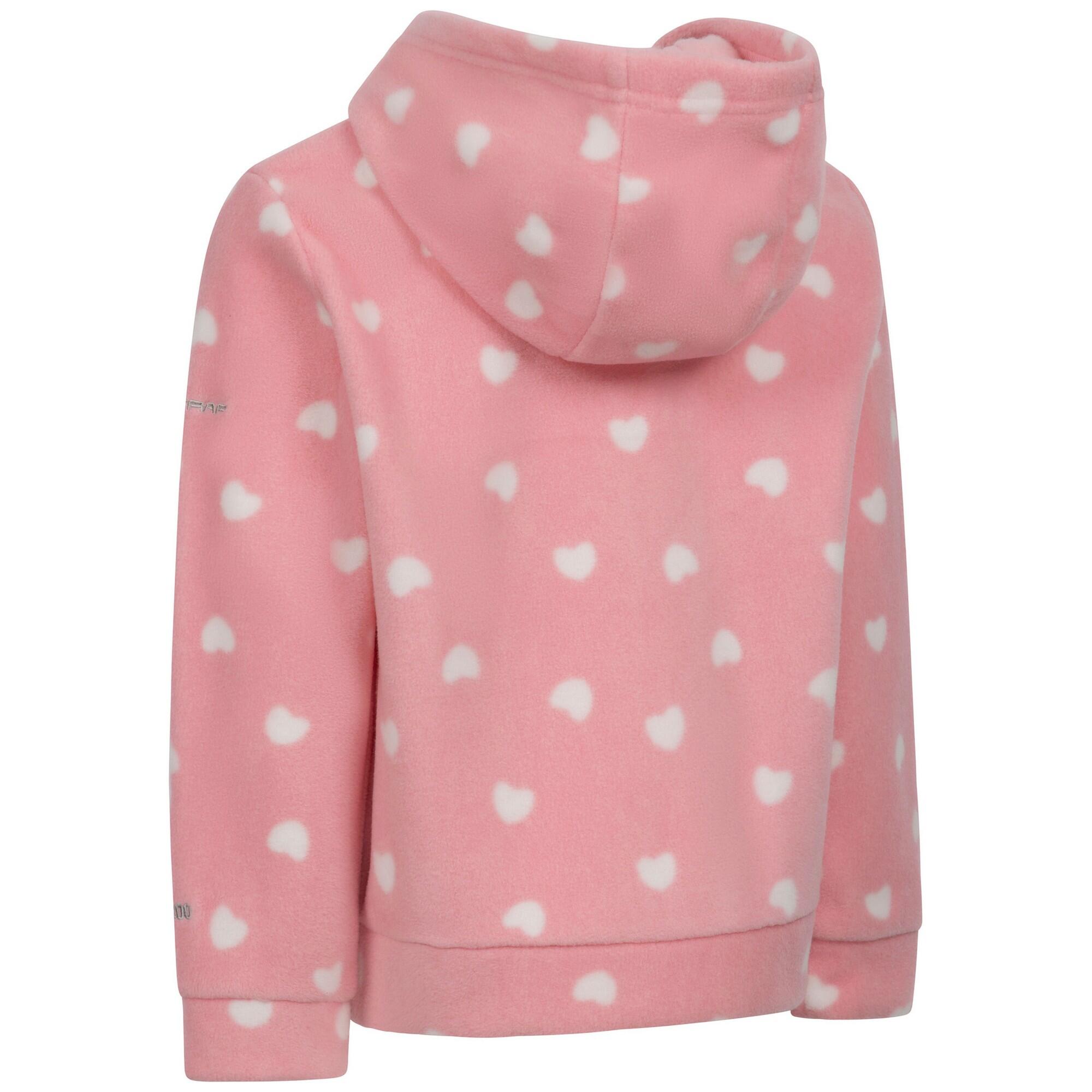 Giacca In Pile Ragazze Trespass Breigh Rosa Bambina 2/5