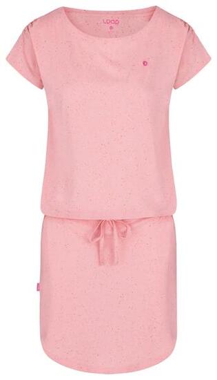 Abito estivo donna Loap Burget rosa 65% poliestere 35% cotone
