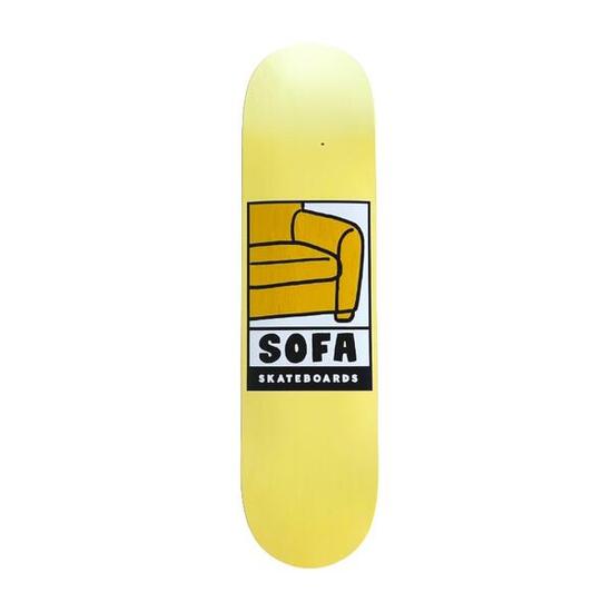 Planche de Skate – 8.0" – Misc-1 – Deck Jaune – Sofa Skateboards
