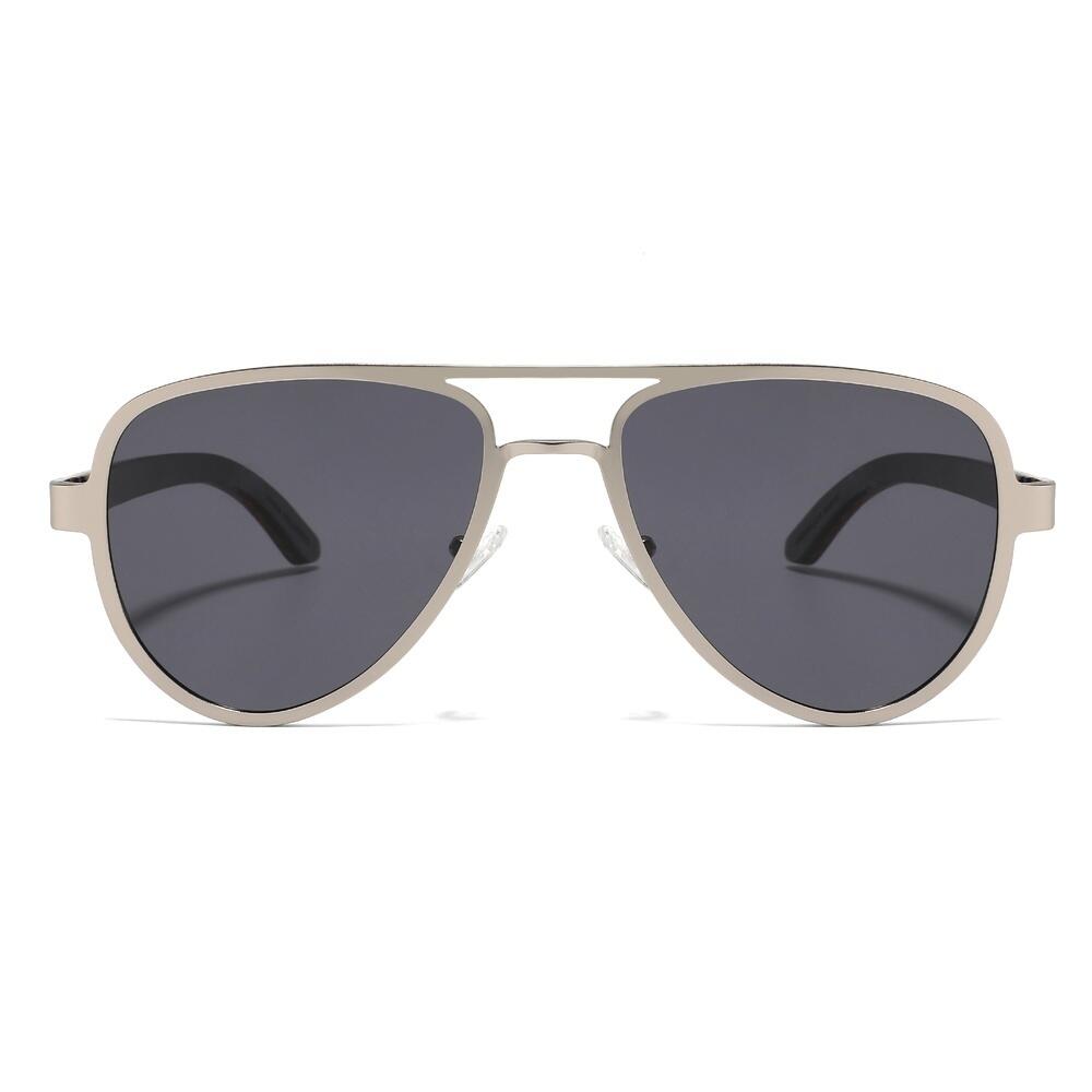 Lunettes de soleil en bois Feler 2803-1 unisexe, taille 55 mm 2/6