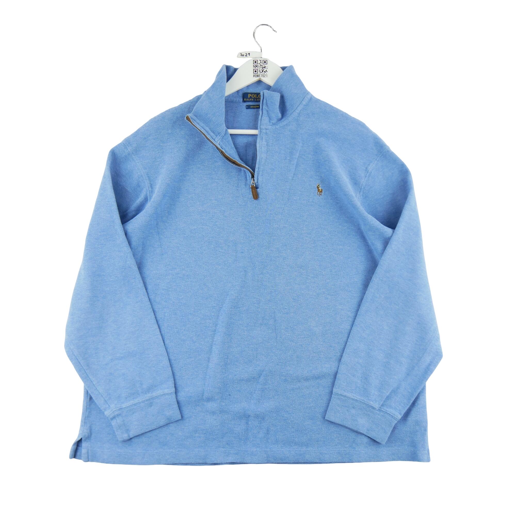 RALPH LAUREN Reconditionné - Pull Homme col camionneur quarter-zip - Excellent