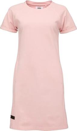 Robe femme Loap Denda coton - coupe droite, manches courtes