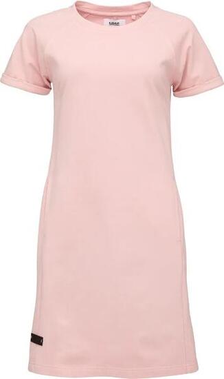Robe femme Loap Denda coton - coupe droite, manches courtes
