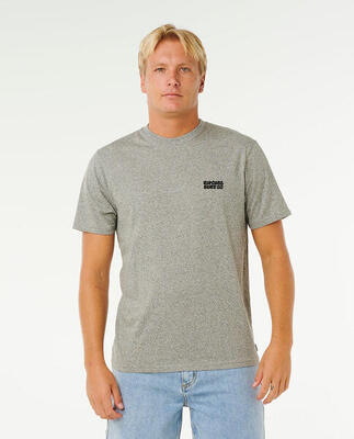 Rip curl easy embroid tee - grey marle