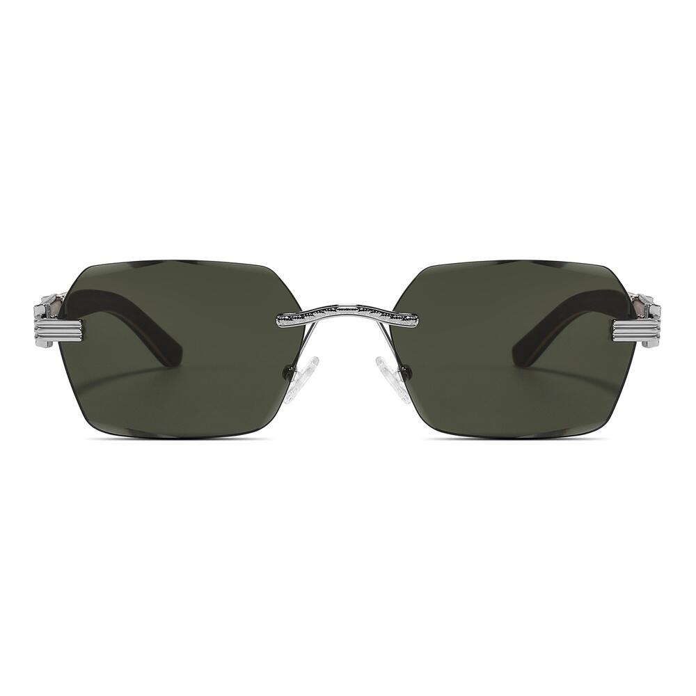 Lunettes de soleil en bois Feler 2811-3 unisexe, taille 54 mm 2/6