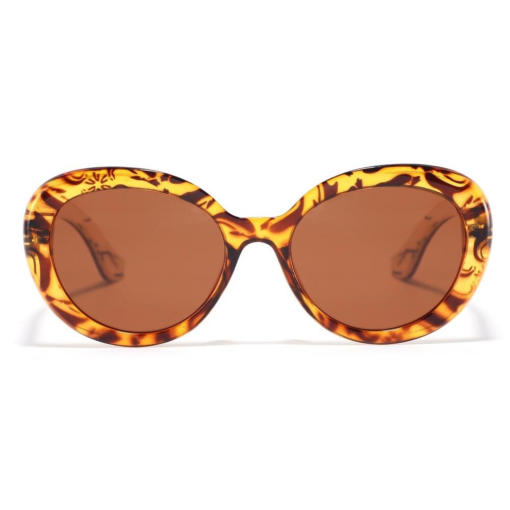 Lunettes de soleil en bois Feler 2555-2 unisexe, taille 56 mm 2/4