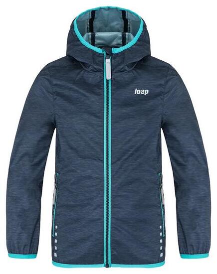 Loap Kinder-Softshelljacke Liparo Blau 116