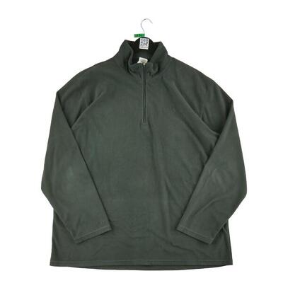 Tweedehands - heren tnf zwarte fleece trui - zeer goede staat