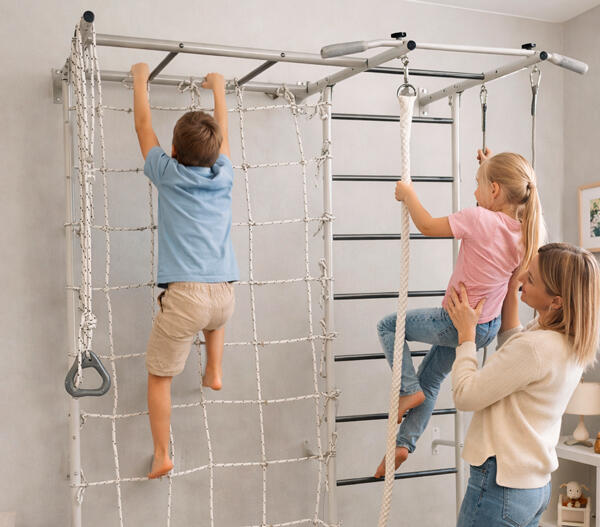 Espalier Smart Plus avec filet d’escalade 3/7