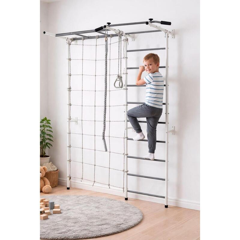 Scară de gimnastică Smart Plus - alb