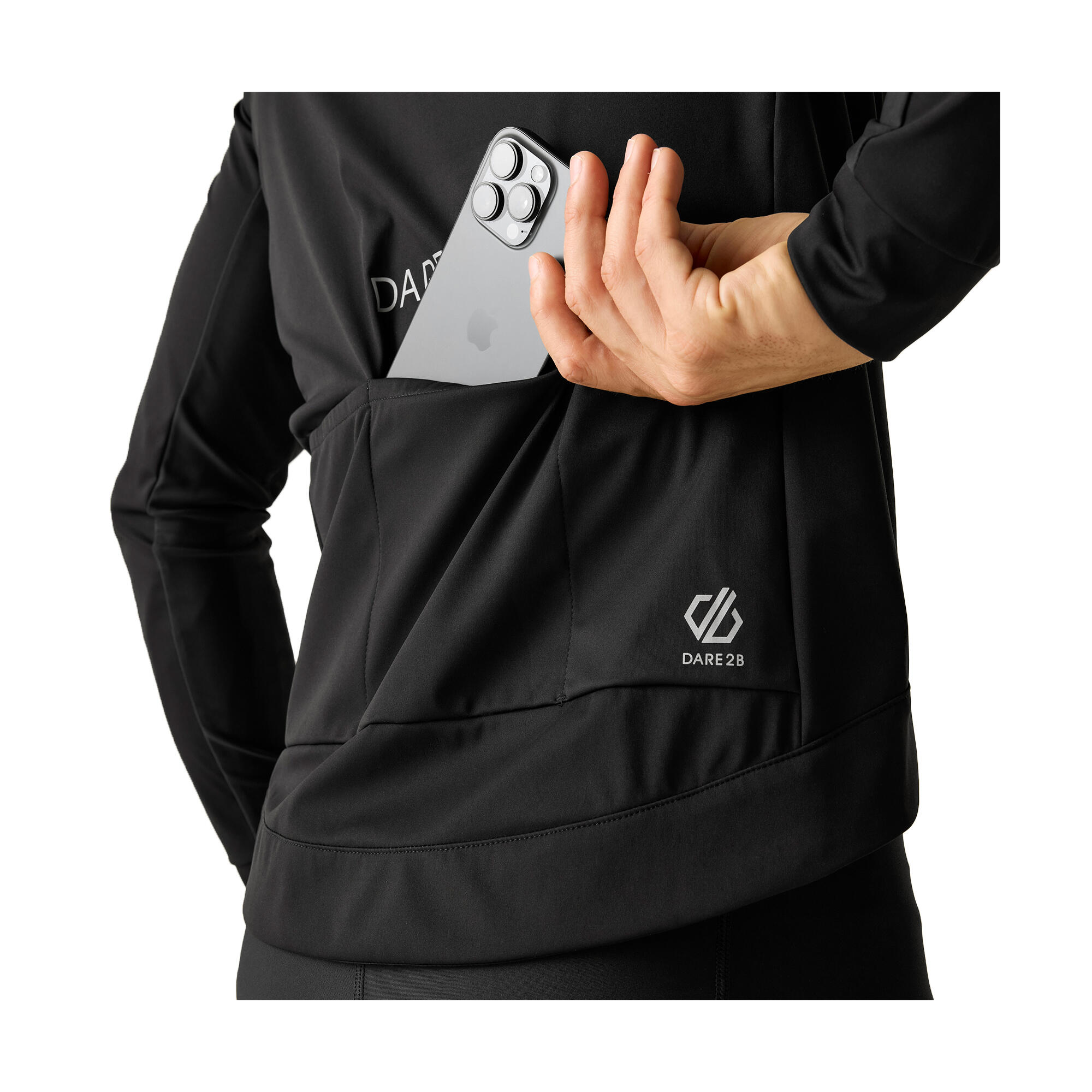 Midlayer Uomo Dare 2B Chaser Nero 3/5