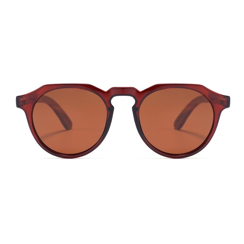 Lunettes de soleil en bois Feler 2526-2 unisexe, taille 56 mm 2/6