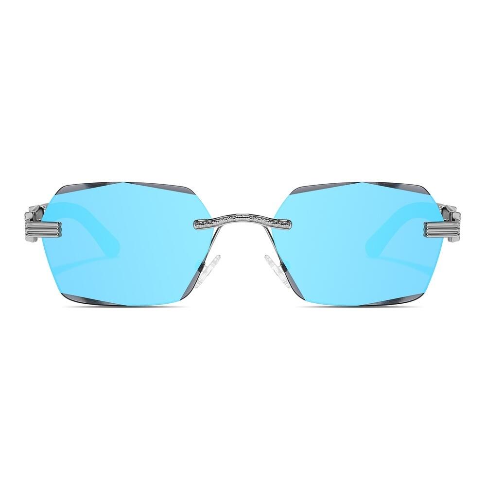 Lunettes de soleil en bois Feler 2811M-4 unisexe, taille 54 mm 2/6