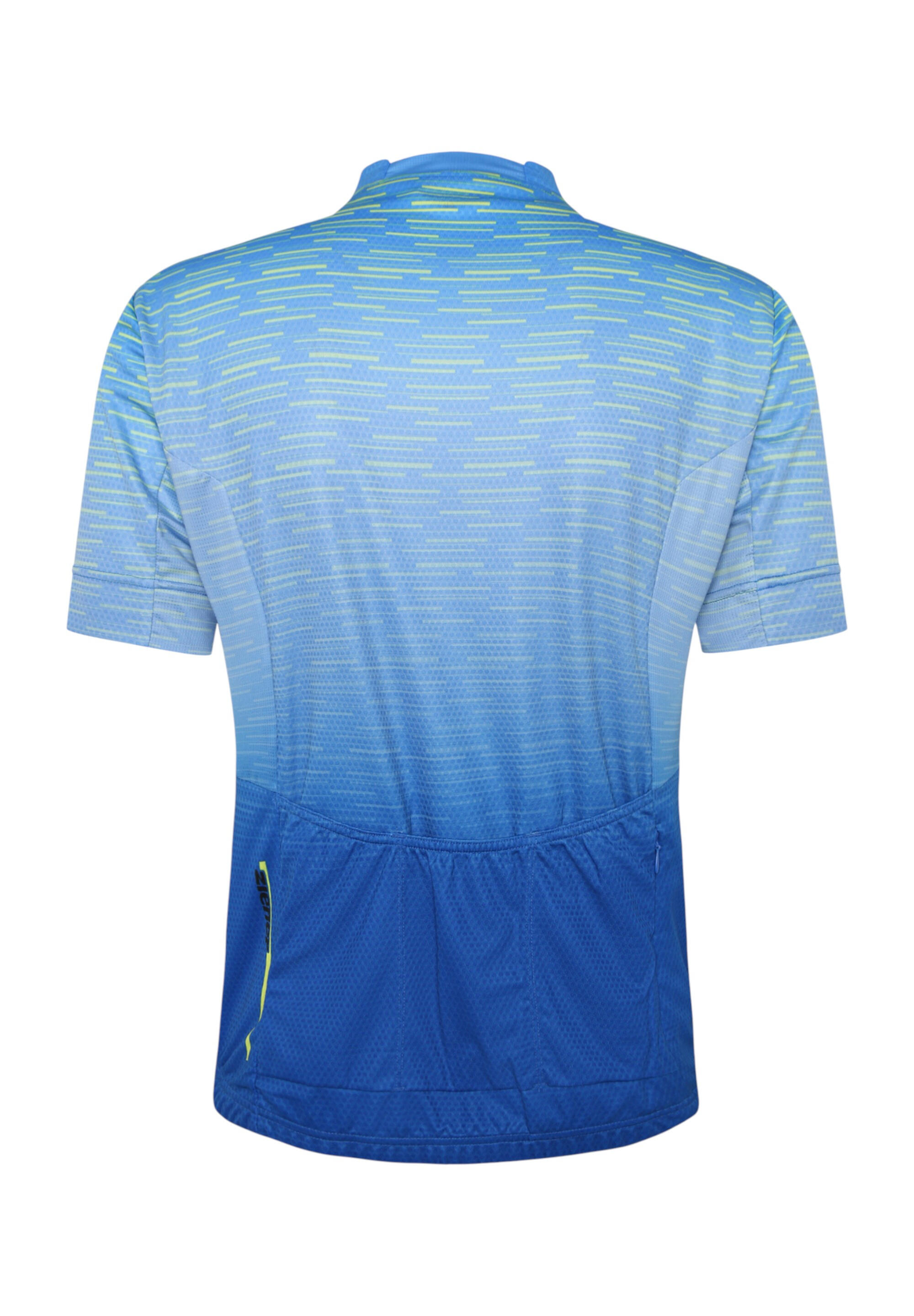Kurzärmeliges Radtrikot NELETE-Z blau 2/5