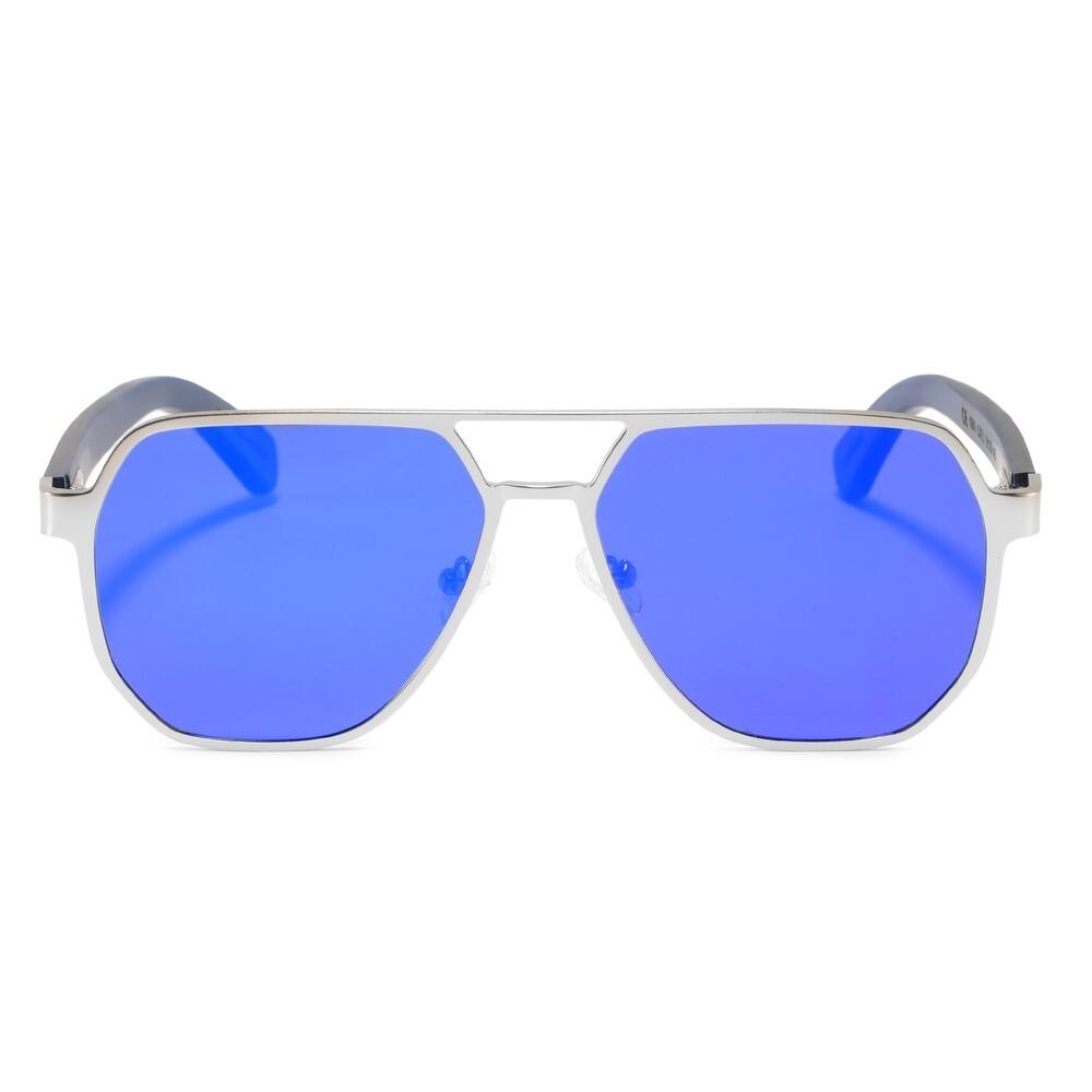Sonnenbrille aus Holz Feler 2801M-4 Unisex, Größe 60 mm 2/6