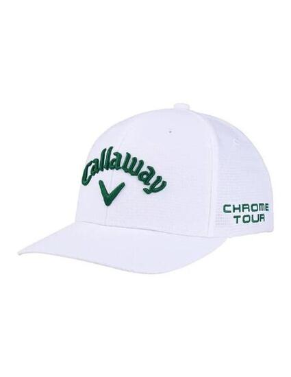 Callaway NEW Tour Performance Pro 26 Cappellino da golf da uomo bianco/rosso