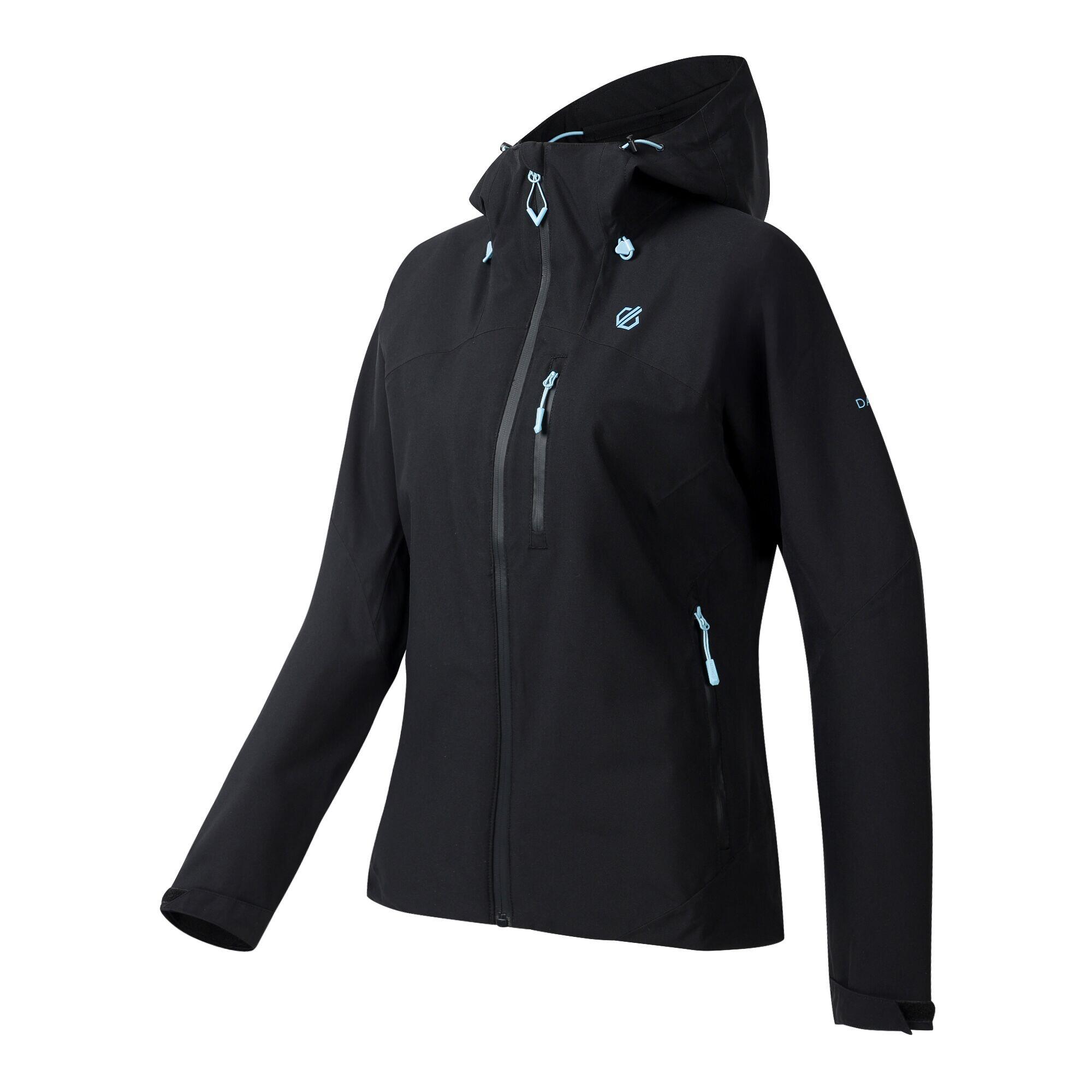 Chaqueta Torrek III Diseño Logotipo para Mujer Negro 3/4