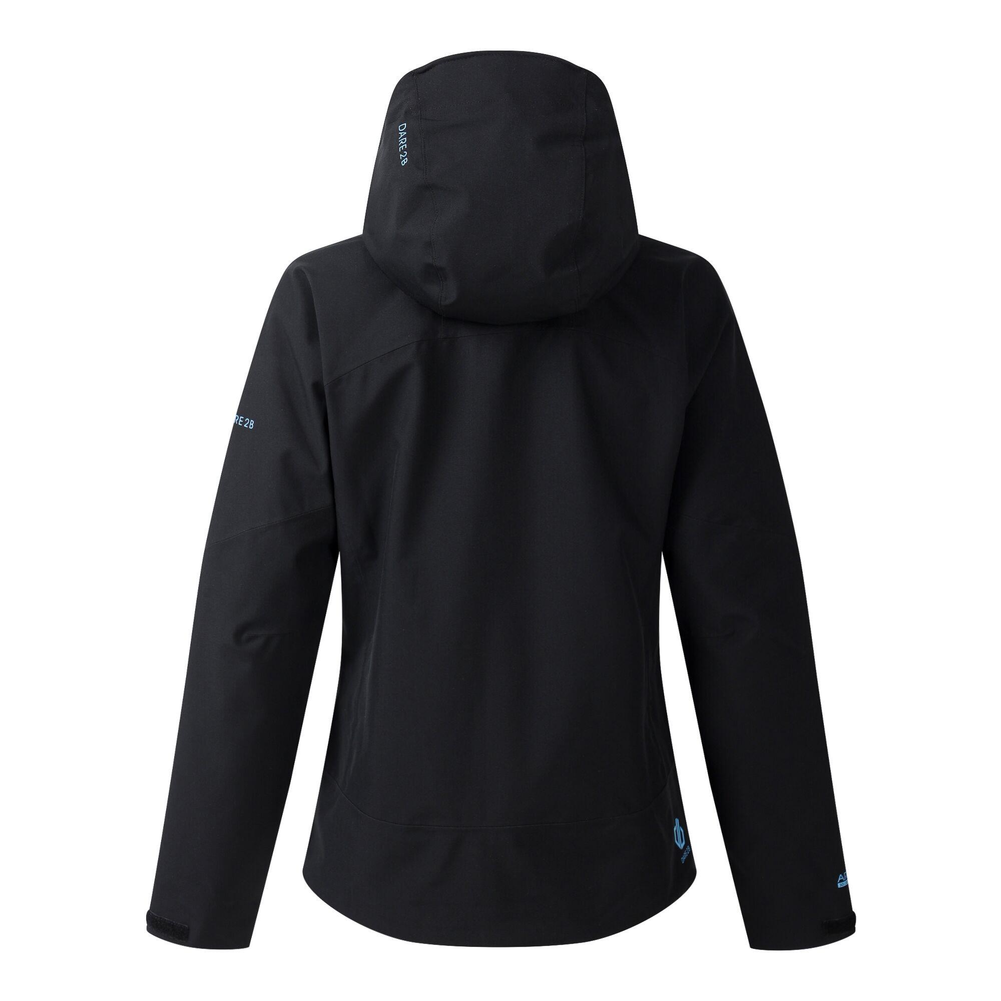 Chaqueta Torrek III Diseño Logotipo para Mujer Negro 2/4