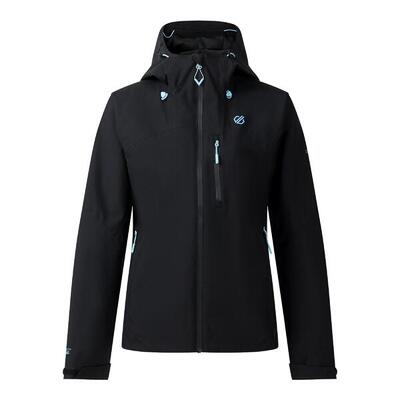 Dames torrek iii logo jacket (zwart)