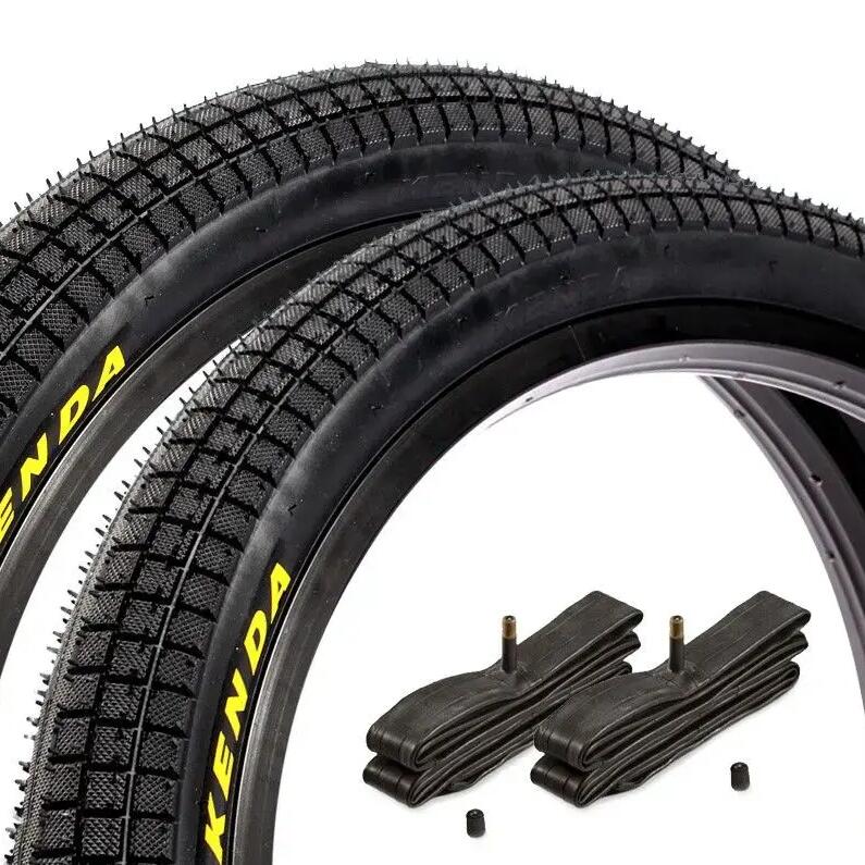 KENDA K1040 BMX tyre set (20 x 2.25 inches) + front inner tube