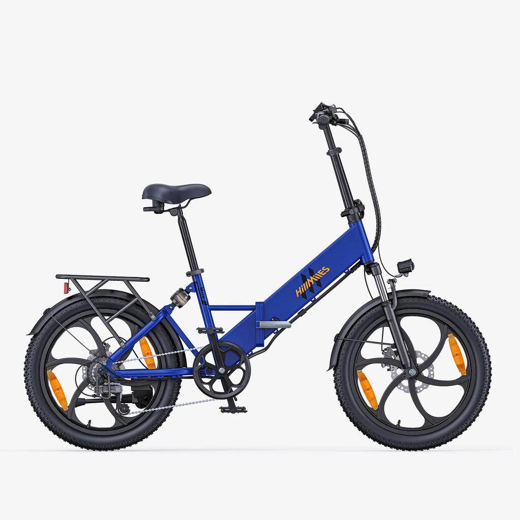 HillMiles Mile2 Folding Electric Bike 62 Miles Range Fat Tire
