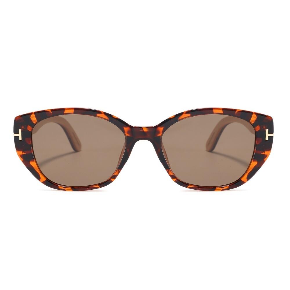 Lunettes de soleil en bois Feler 2612-7 unisexe, taille 54 mm 2/6