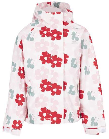 Trespass Hopeful Veste de pluie fille rouge 11-12 ans