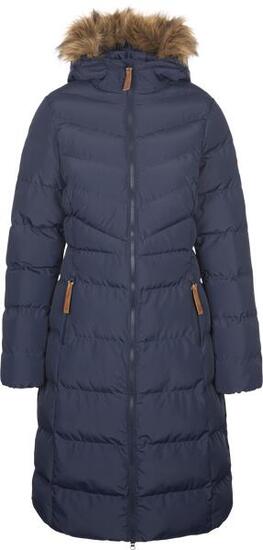 Trespass Audrey Damen Steppjacke mit Kunstfellbesatz - Schwarz