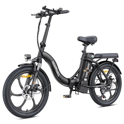 Hillmiles mileport 1 elektrische fiets 250w bromfiets ebike 20