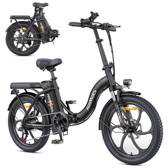 City bike elettrica pieghevole HillMiles MilePort 1 250W 468Wh 20 pollici