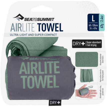 Reise-Handtuch Sea To Summit Airlite Towel M (50 X 100 Cm) Türkis