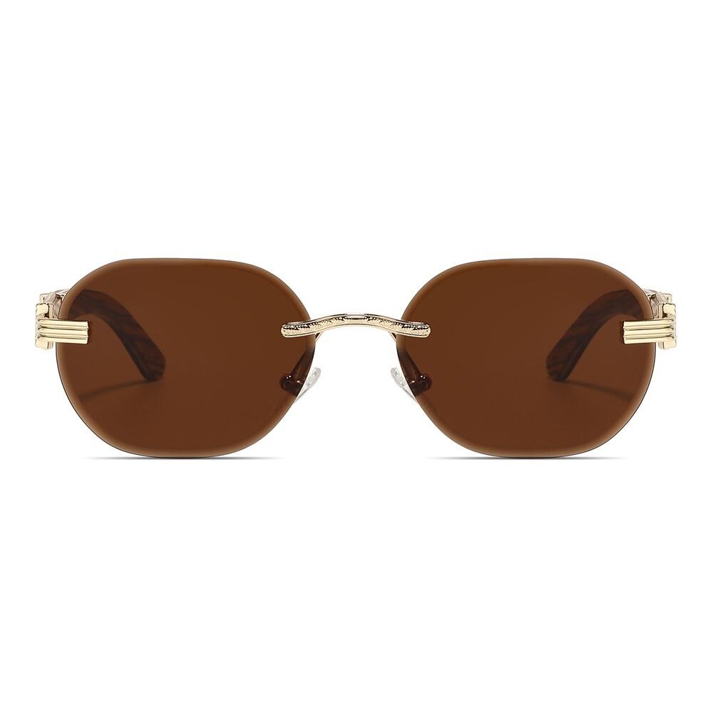 Gafas de Sol Feler 1813-2 Polarizadas de Madera Unisex 56 mm 2/6