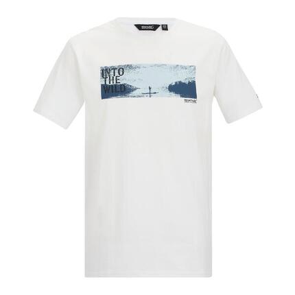 Heren Cline IX Outdoor Wild TShirt (Wit)