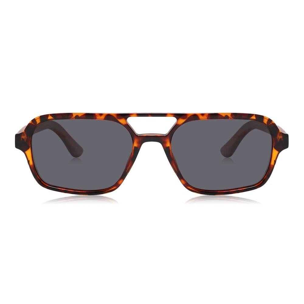 Lunettes de Soleil Feler 1539-7 Polarisées en Bois Unisexe 55 mm 2/6