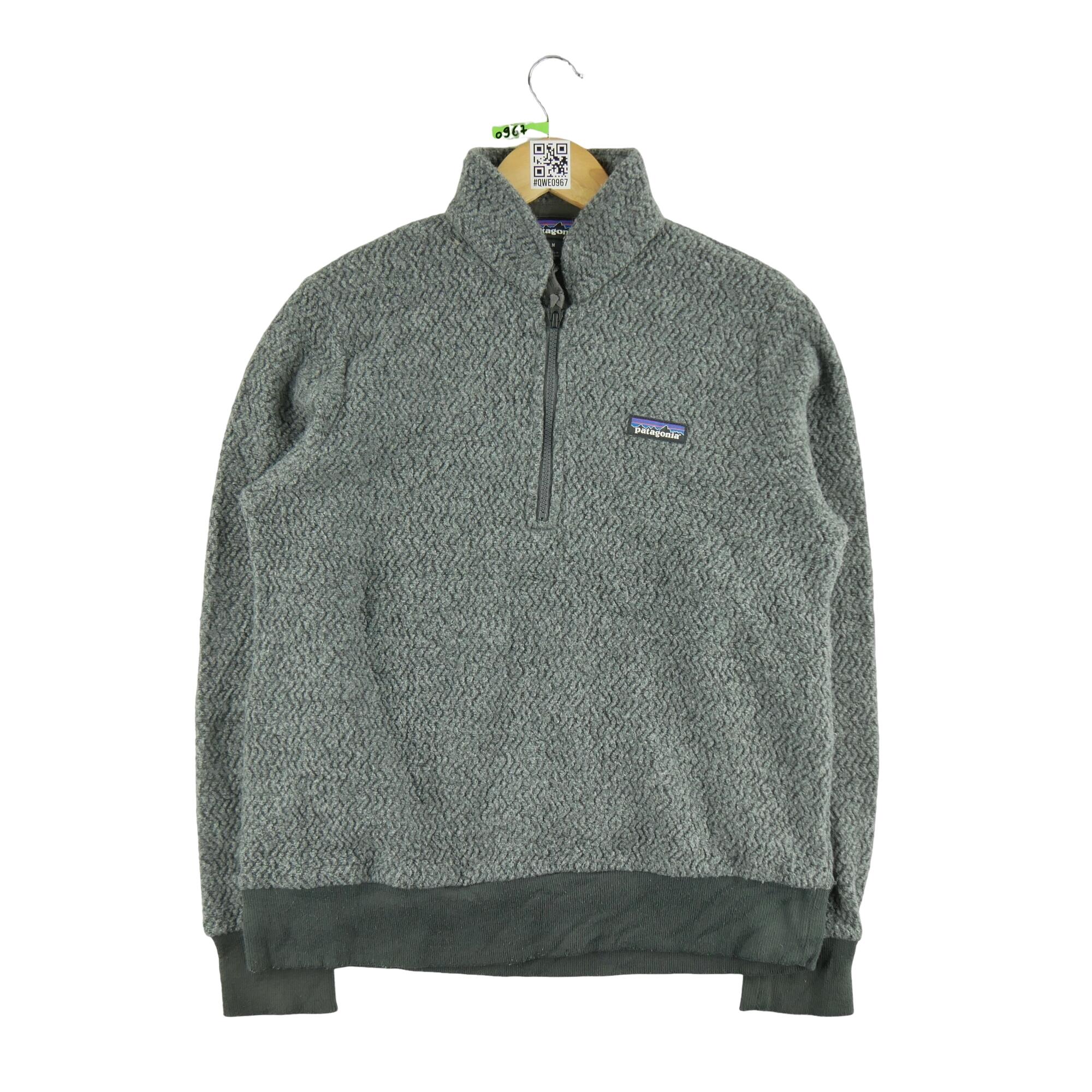 PATAGONIA Reconditionné - Pull polaire Femme Gris - Très Bon État