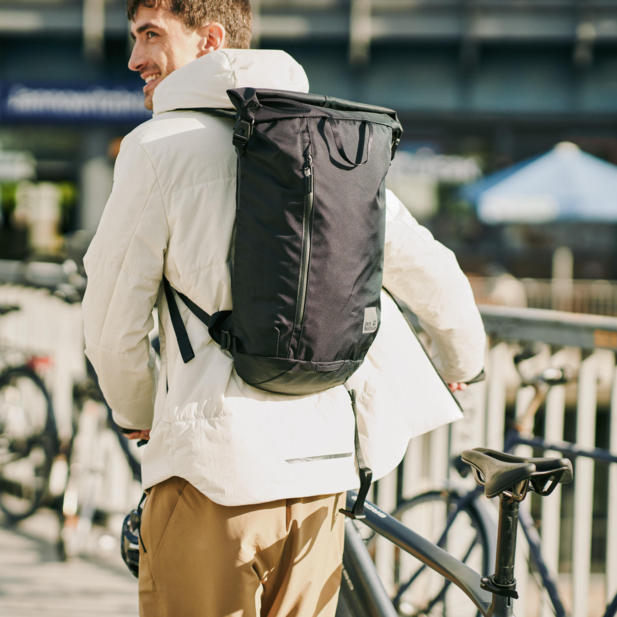 Plecak miejski Jack Wolfskin Helsinki Rolltop 7/7