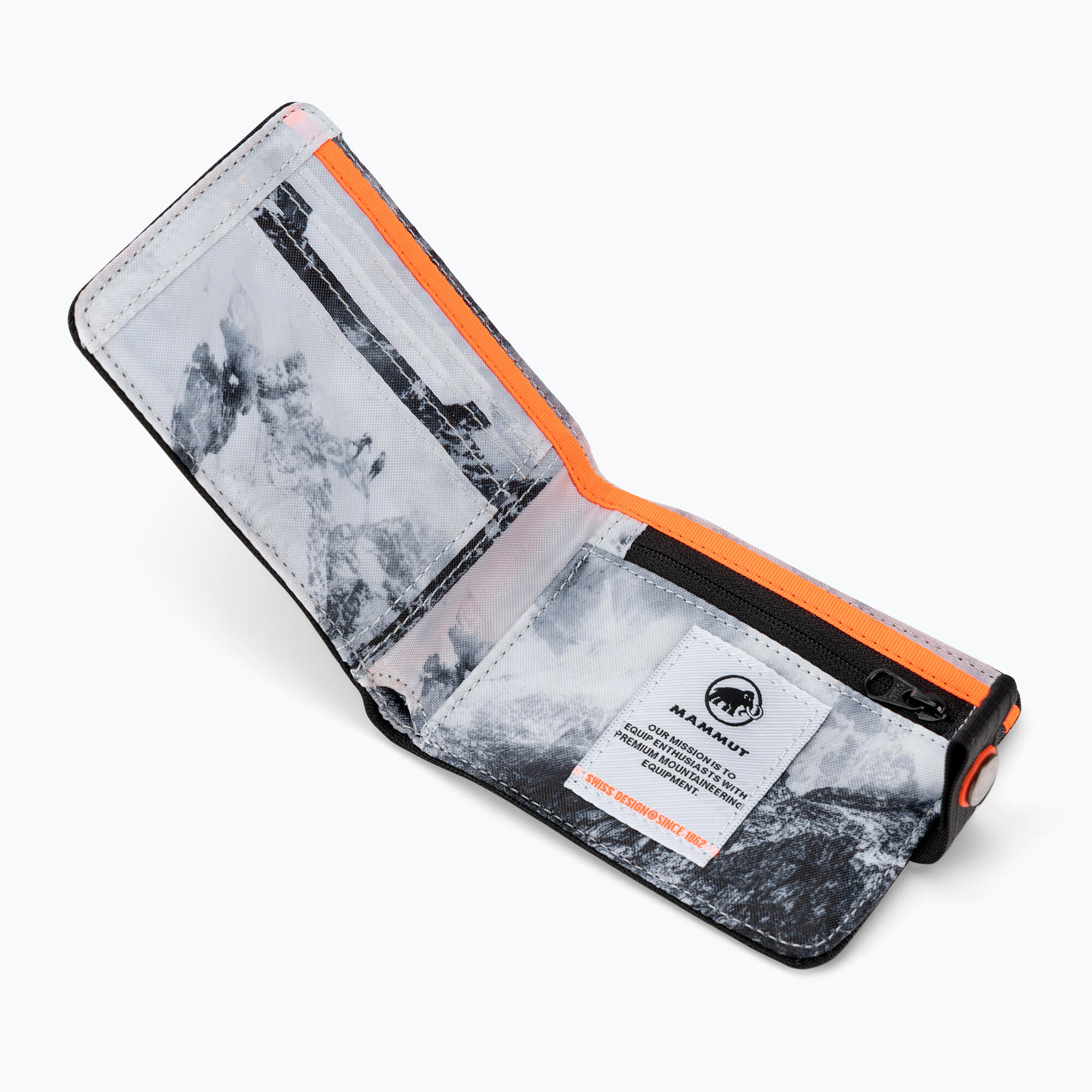 Portafoglio Mammut Xeron Wallet nero compatto 3/5