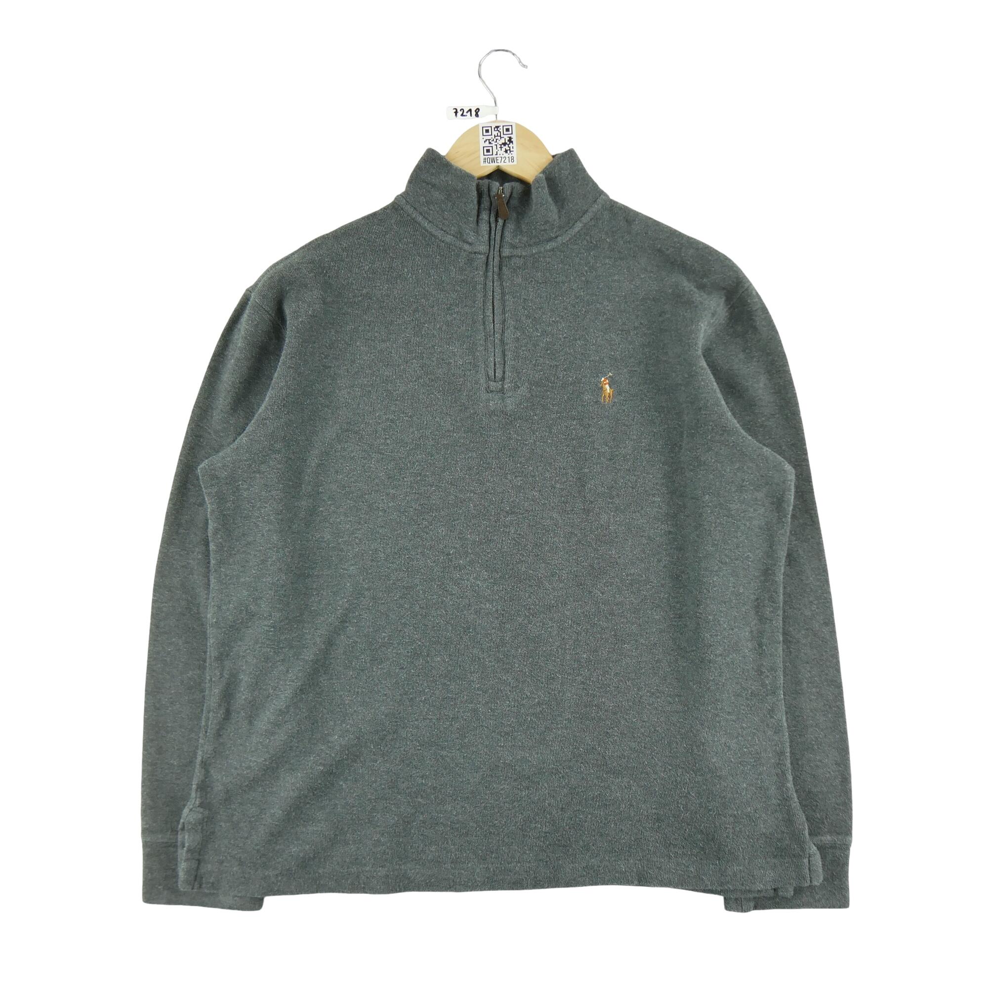 RALPH LAUREN Reconditionné - Pull Homme col camionneur quarter-zip - Excellent