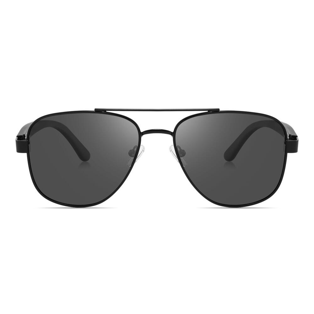 Lunettes de soleil en bois Feler 2717-1 unisexe, taille 52 mm 2/6