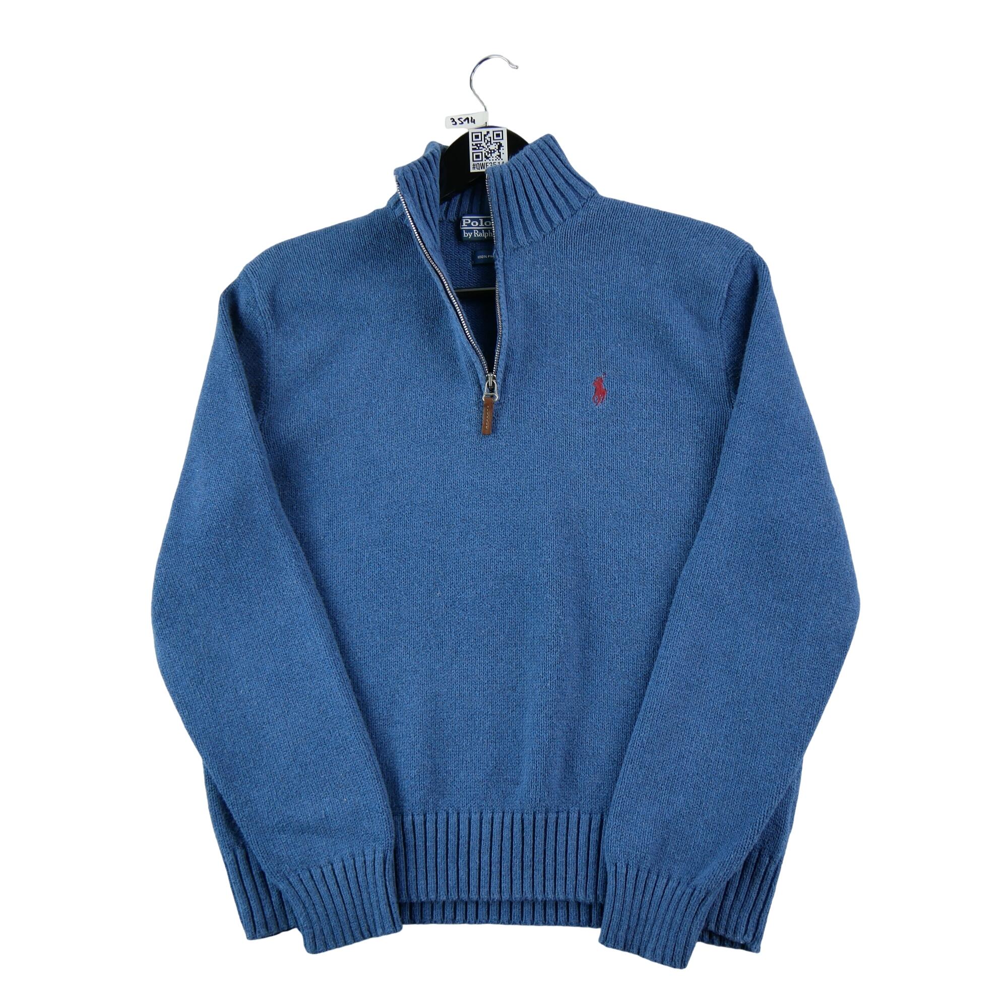 RALPH LAUREN Reconditionné - Pull Homme col camionneur quarter-zip - Excellent
