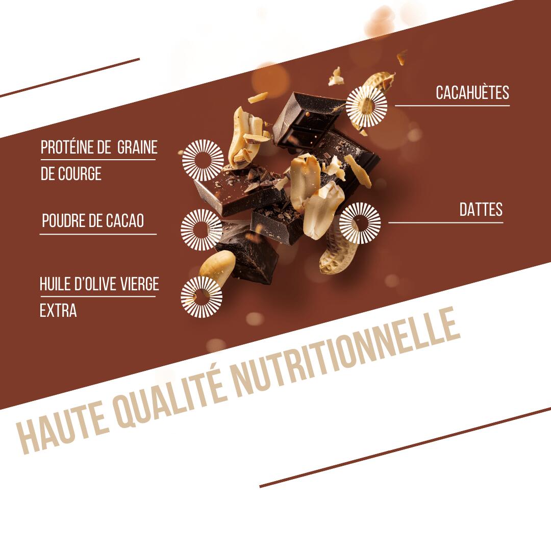 Chocolate & Peanut Protein Bar 50 g 3/7