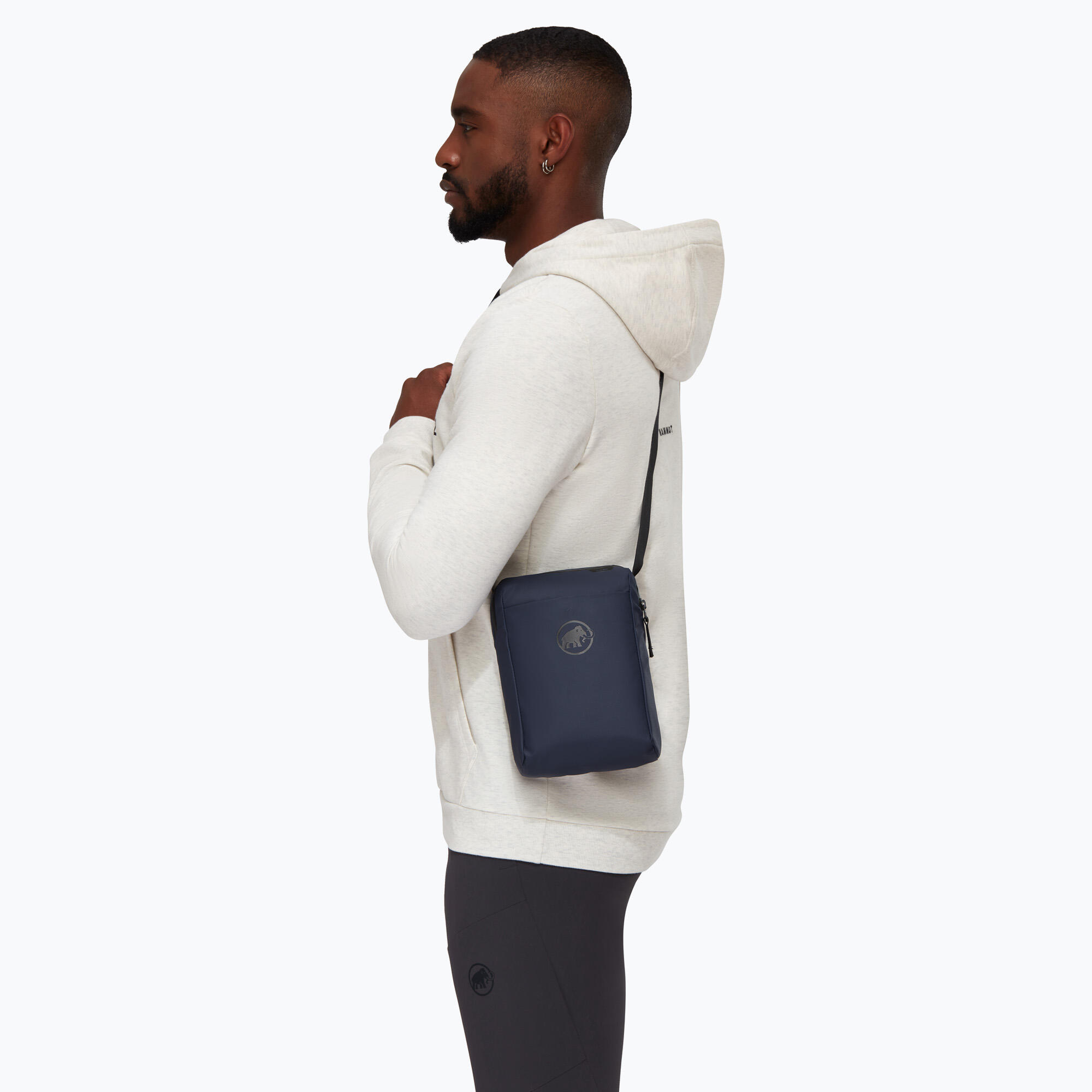 Sac bandoulière Mammut Seon Pouch 2 L, polyamide bleu DWR, 16,5x23x5 cm 7/7