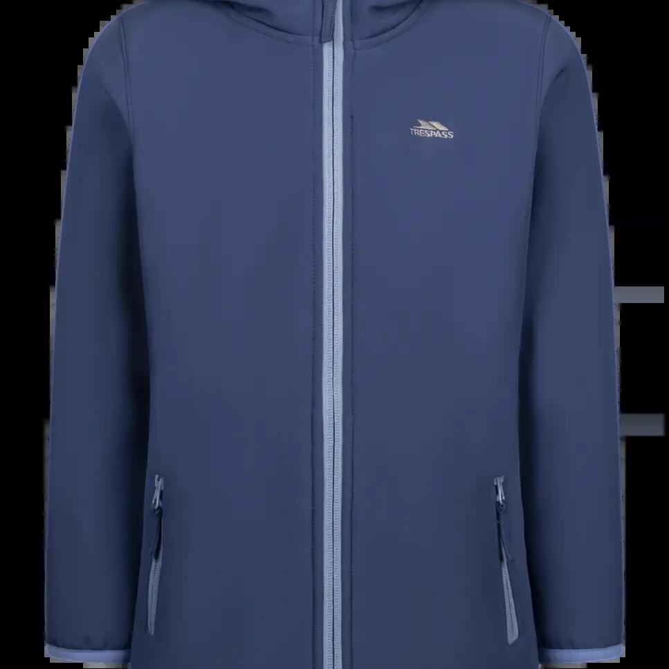 Trespass Brennagh - Dames softshelljack Blauwtoon 2/3