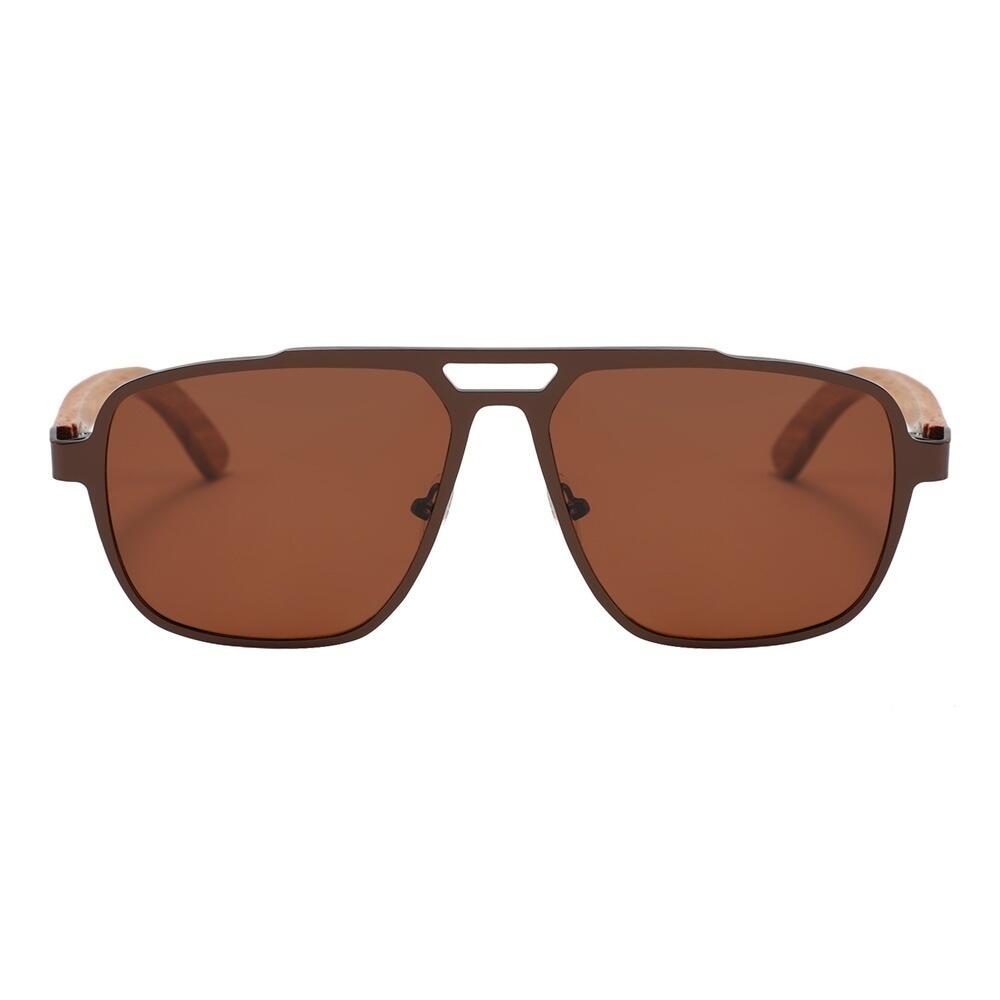 Occhiali da Sole Feler 1517-2 Polarizzati in Legno Unisex 55 mm 2/6