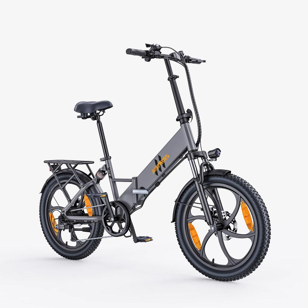 HillMiles Mile2 Folding Electric Bike 62 Miles Range Fat Tire